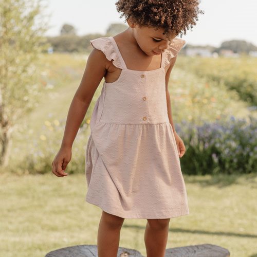 Vestido Lila para Mujer – Algodón Orgánico