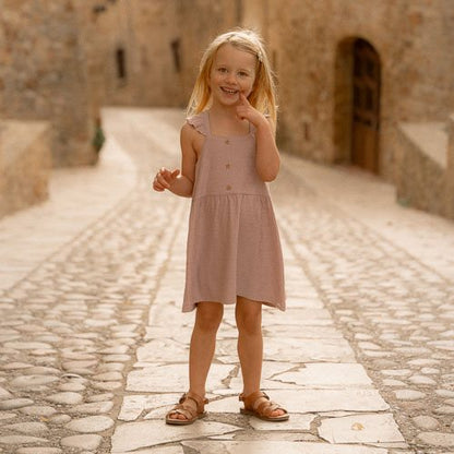 Vestido Lila para Mujer – Algodón Orgánico