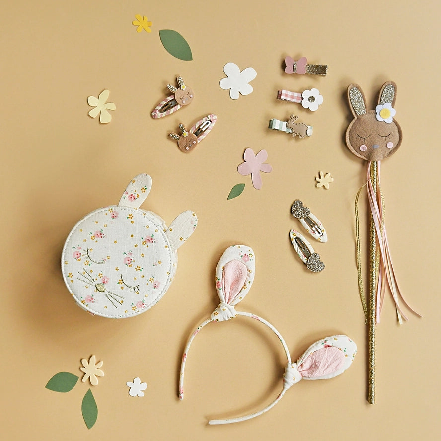 Floral Bunny Jewelry Box