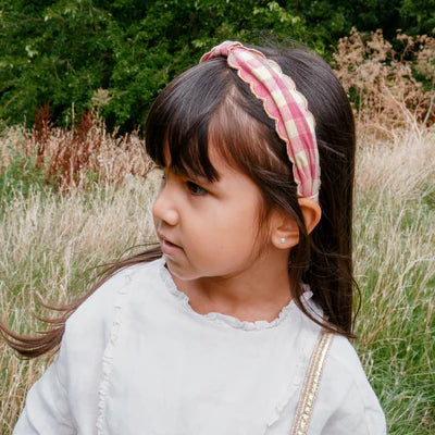 Plaid headband