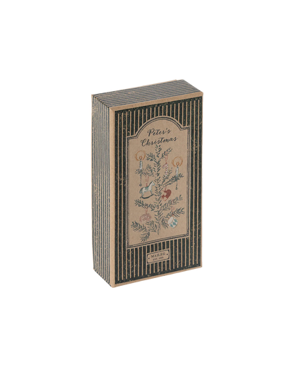 Maileg – Conjunto de Enfeites Metálicos Peter’s Christmas