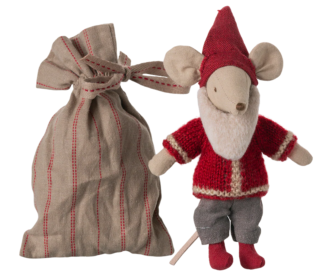 Maileg – Santa Claus Mouse (Big Brother)