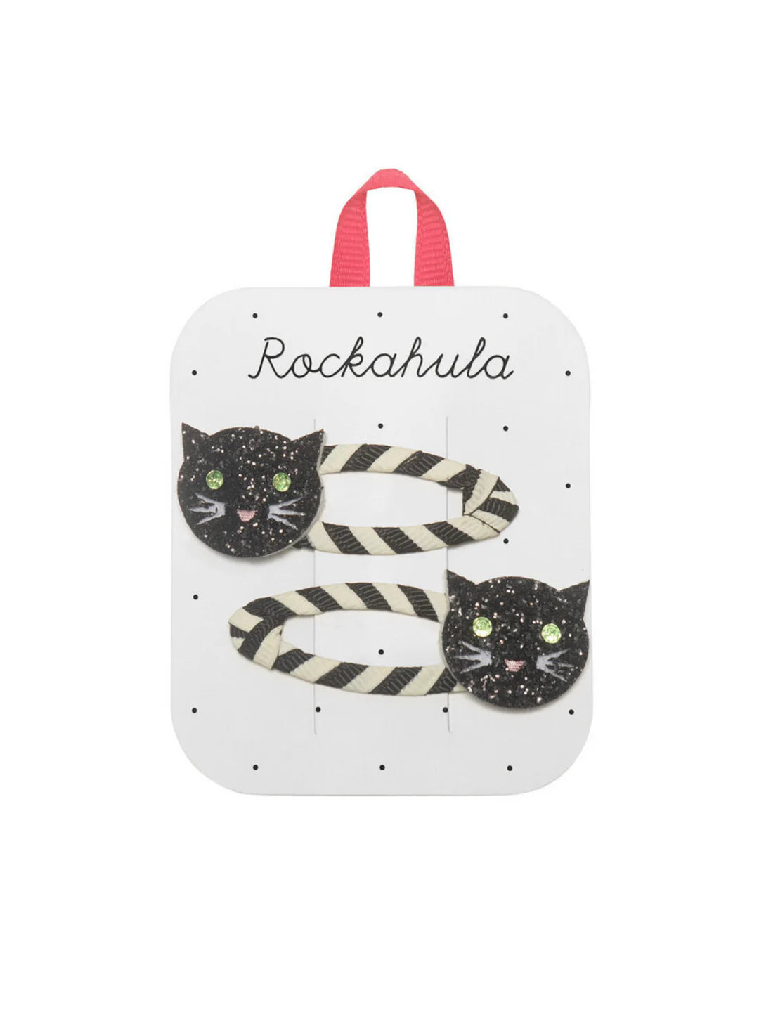 &quot;Stripy Cats&quot; Hair Clips