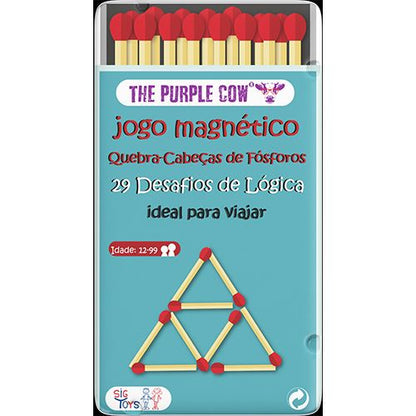 Jogo magnético - Quebra-cabeças de Fósforos