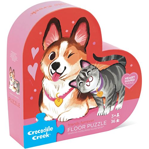 Crocodile Creek – Puzzle de Chão Amigos para Sempre (36 Peças)