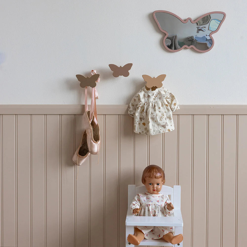 Set of 3 hangers - Butterfly