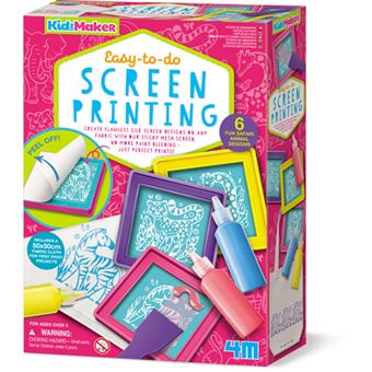Easy to do screen printing 4M - KidzMaker