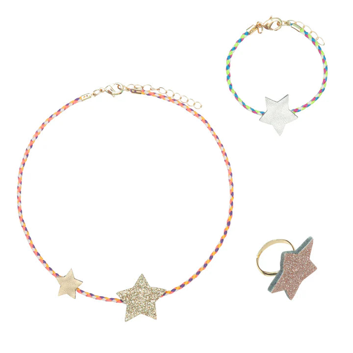 Conjunto Acessórios Estrelas
