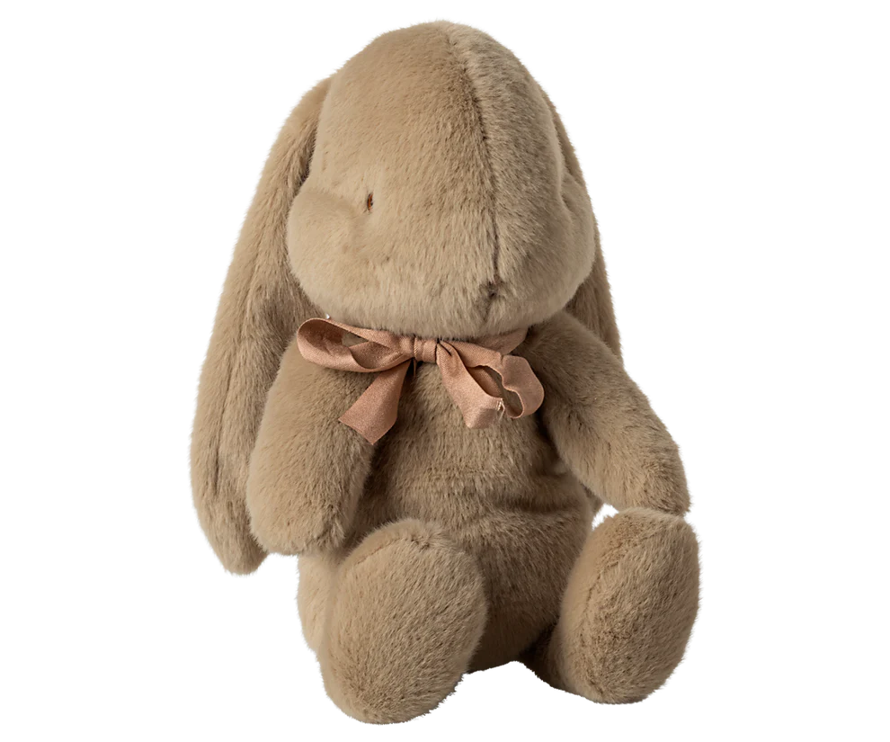 Dusty Brown Medium Plush Rabbit