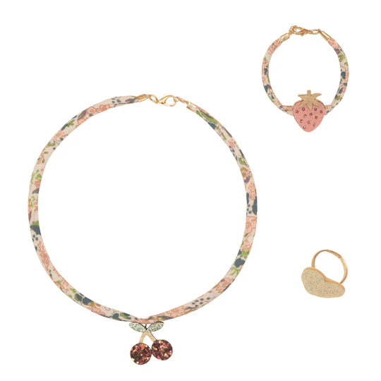 Conjunto Acessórios Cerejas
