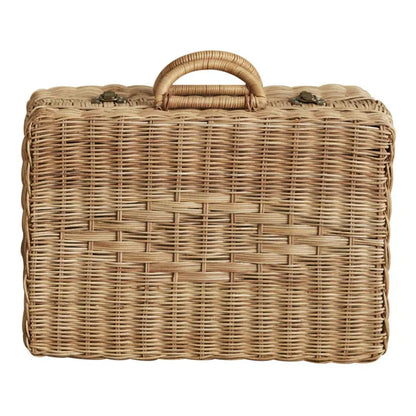 Olli Ella Toaty Trunk Rattan Suitcase | Vintage Children&