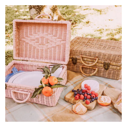 Olli Ella Toaty Trunk Rattan Suitcase | Vintage Children&