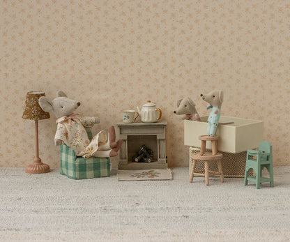 Twin Mice in a Maileg Matchbox