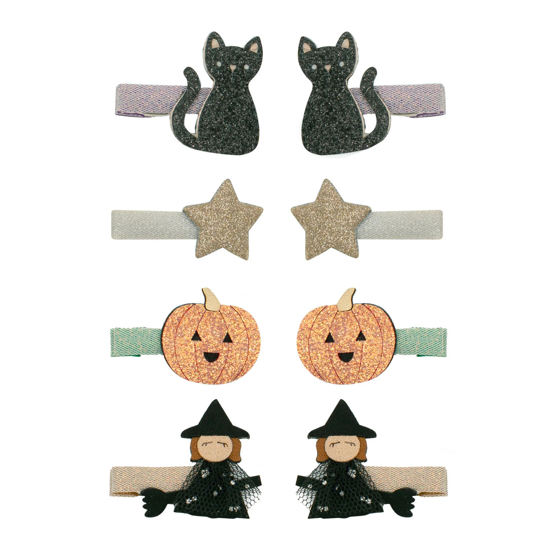 Halloween Mini Clips – Ganchos de Cabelo Infantis