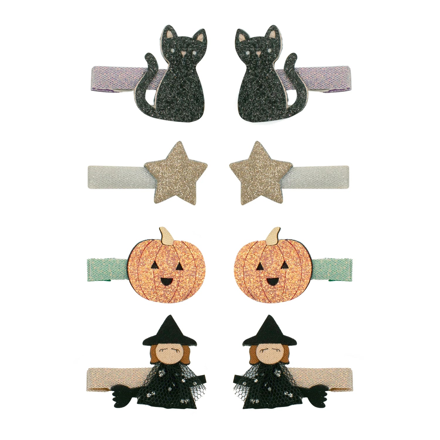 Halloween Mini Clips – Ganchos de Cabelo Infantis