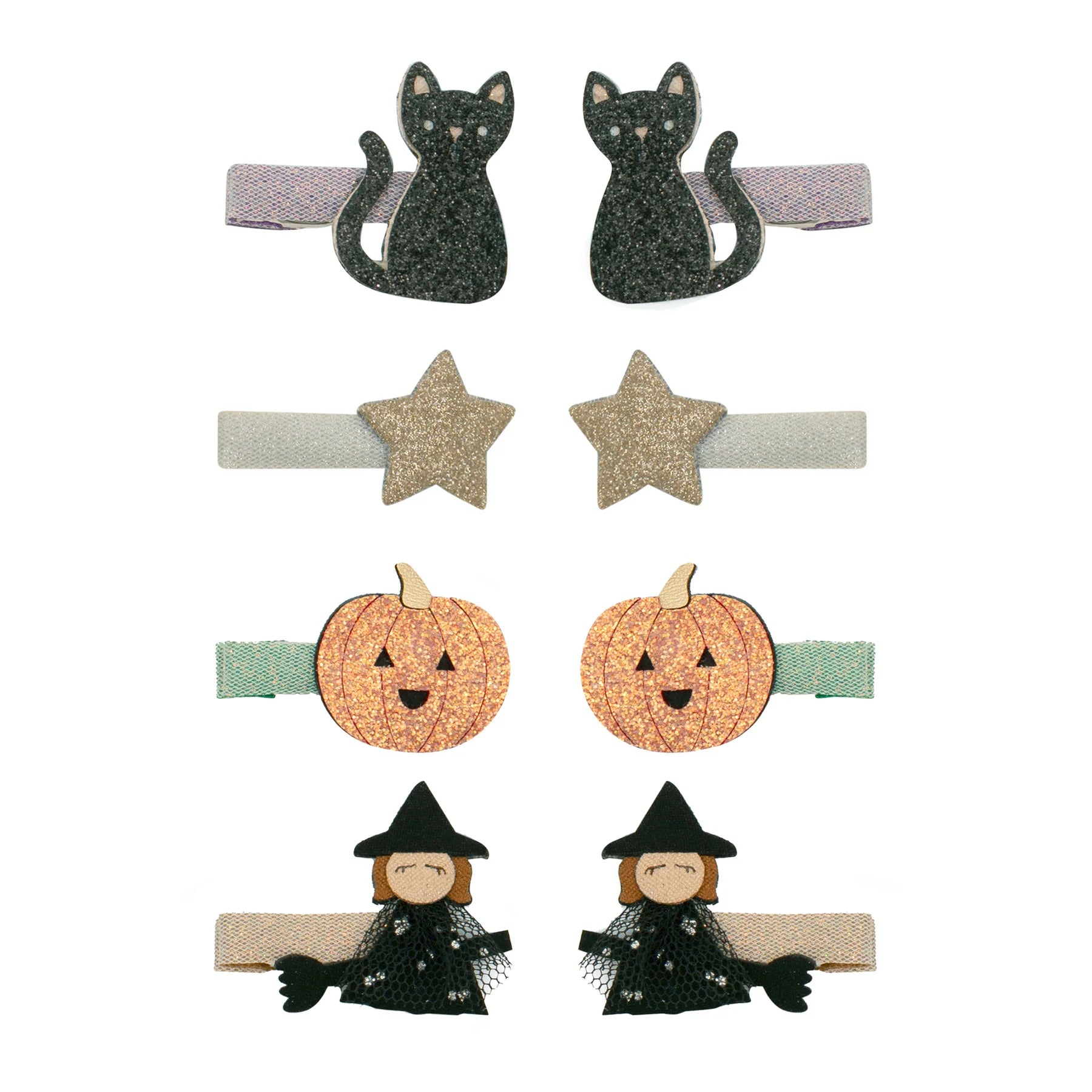 Halloween Mini Clips – Ganchos de Cabelo Infantis