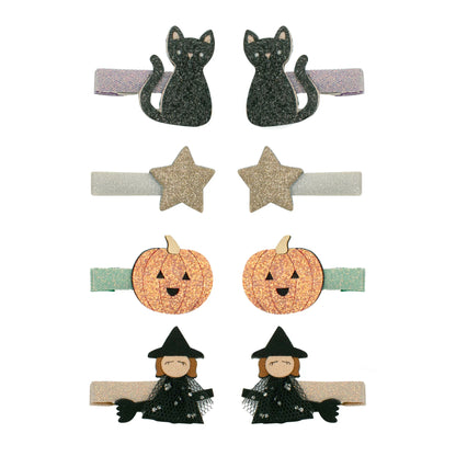 Halloween Mini Clips – Ganchos de Cabelo Infantis