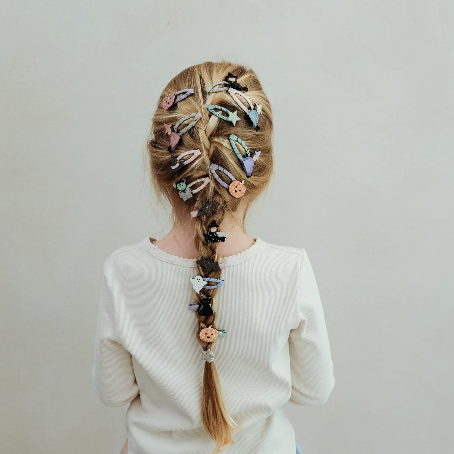 Halloween Mini Clips – Ganchos de Cabelo Infantis