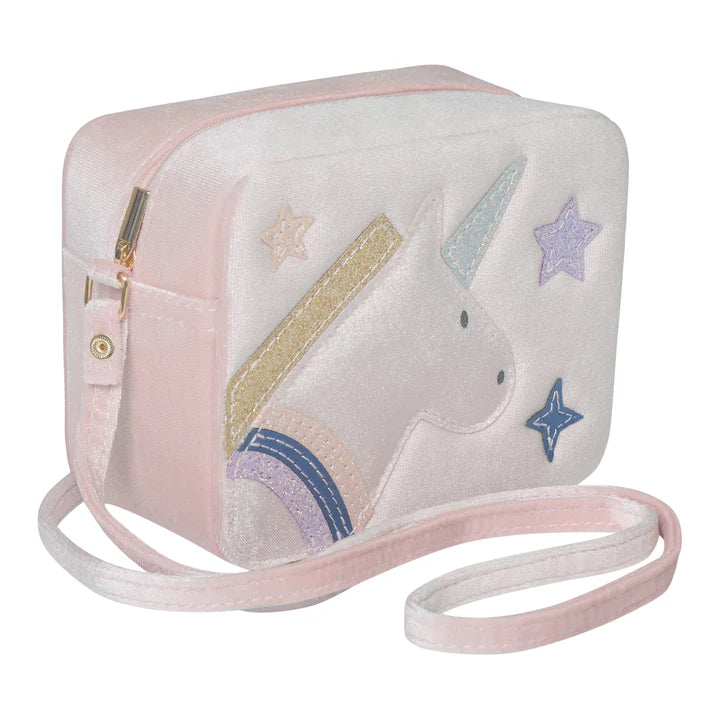 Bolsa cuadrada de unicornio