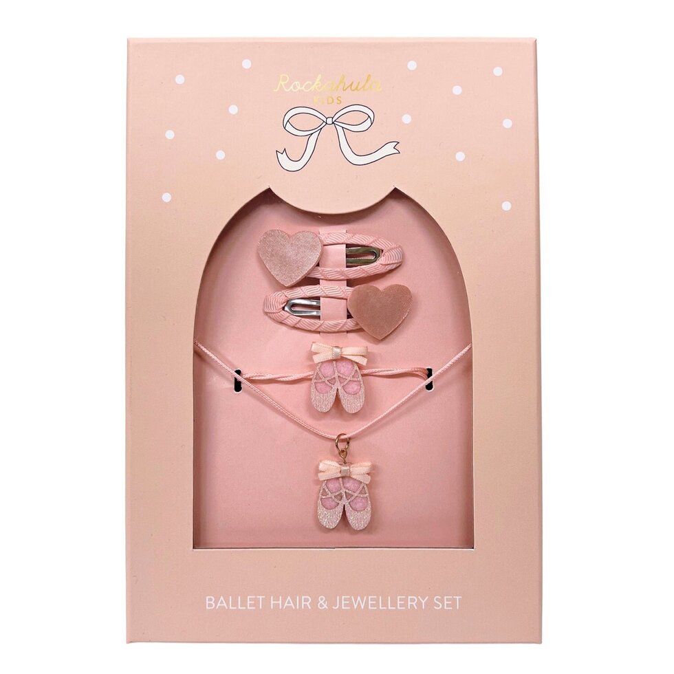 Conjunto de gancho y collar &quot;Ballet&quot;