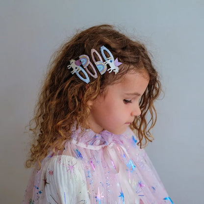 Ganchos de Cabelo Unicorn &amp; Rainbow – Mimi &amp; Lula