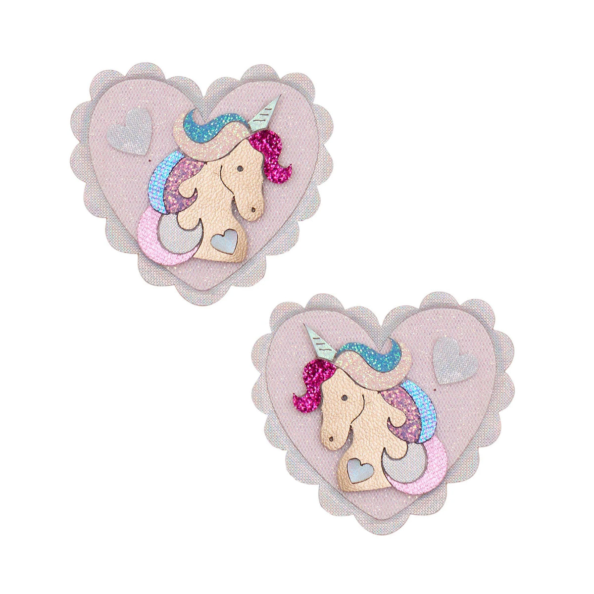 Ganchos de Cabelo Unicorn Heart – Mimi &amp; Lula