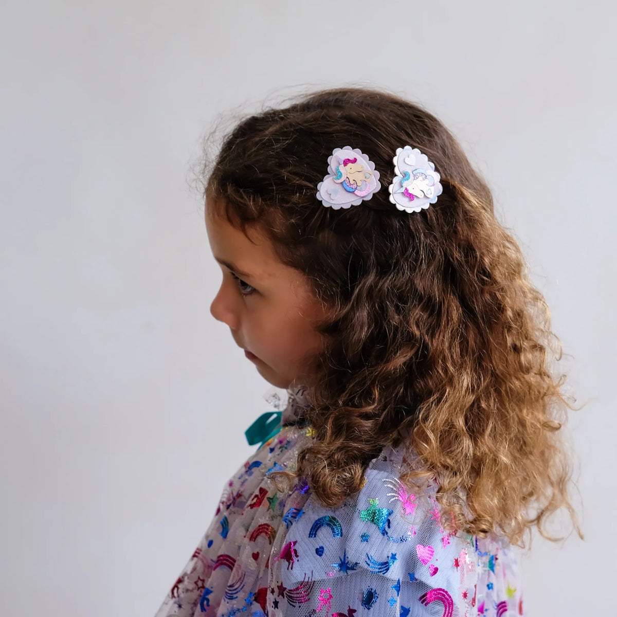 Ganchos de Cabelo Unicorn Heart – Mimi &amp; Lula