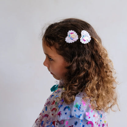 Ganchos de Cabelo Unicorn Heart – Mimi &amp; Lula