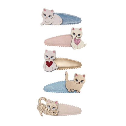 Ganchos de Cabelo Cutey Kitten Mini Clips – Mimi &amp; Lula