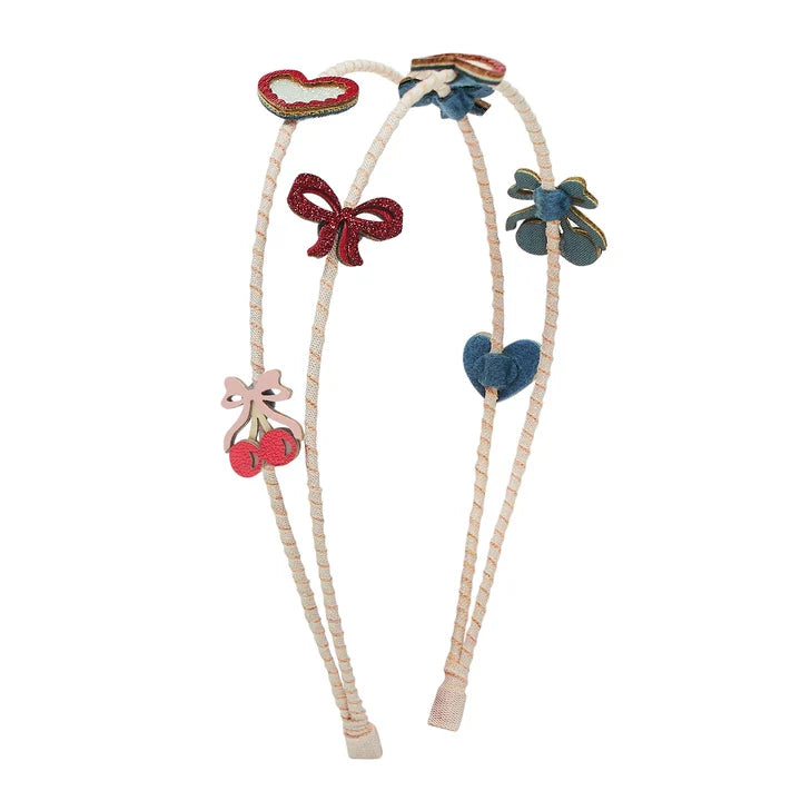 Bandolete Cherries, Hearts &amp; Bows - Mimi &amp; Lula