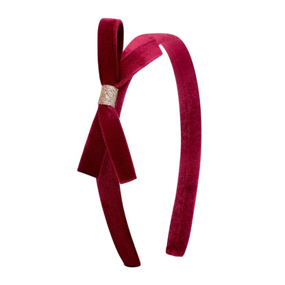 Bandolete Velvet Bow – Mimi &amp; Lula