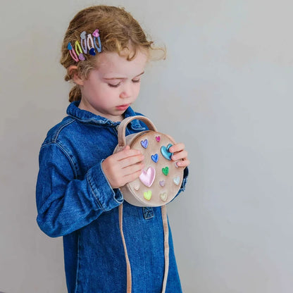 Mala Scatter Heart Velvet – Mimi &amp; Lula
