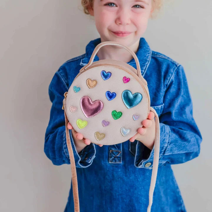 Mala Scatter Heart Velvet – Mimi &amp; Lula