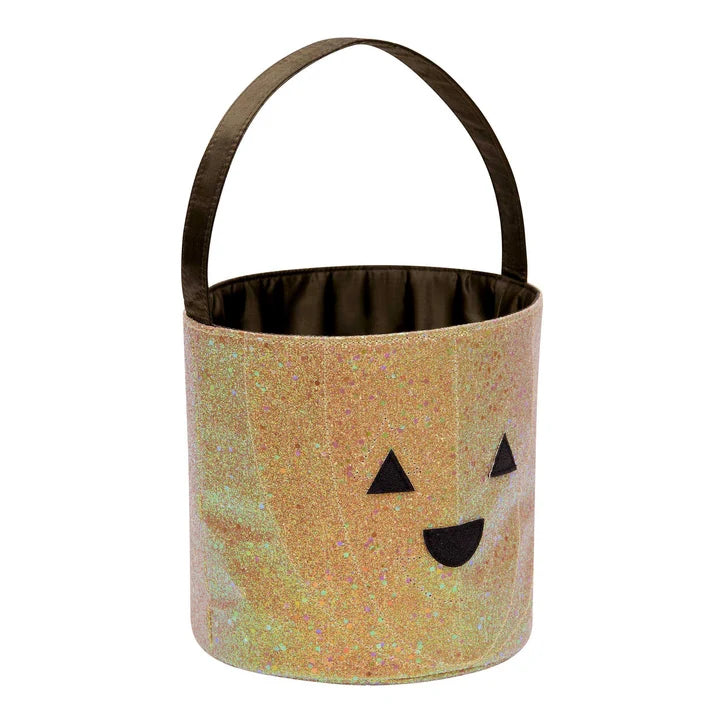 Saco Trick or Treat Abóbora Glitter – Mimi &amp; Lula