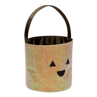 Saco Trick or Treat Abóbora Glitter – Mimi &amp; Lula