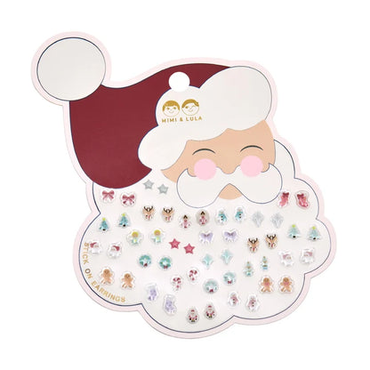 Brincos Autocolantes de Natal - Mimi &amp; Lula