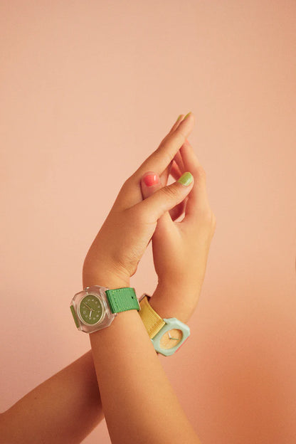 Relógio Infantil Mini Kyomo Green Smoothie