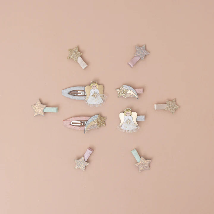 Conjunto de 4 Ganchos &quot;Anjo&quot;