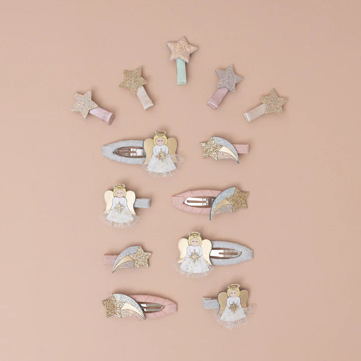 Conjunto de 4 Ganchos &quot;Anjo&quot;