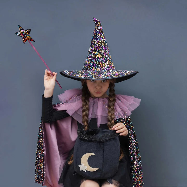 Saco Trick or Treat Caldeirão Preto – Mimi &amp; Lula