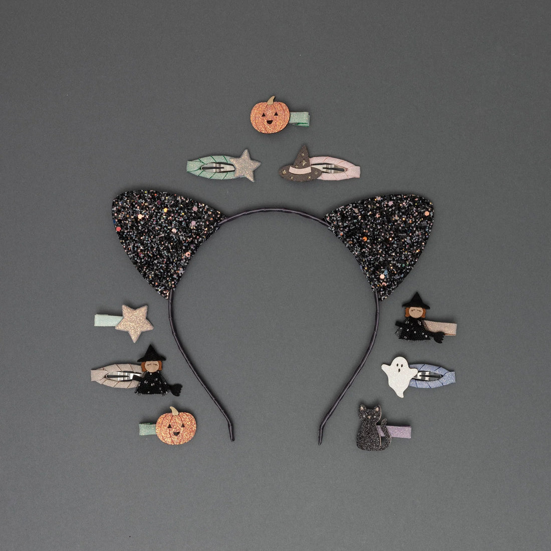Halloween Mini Clips – Ganchos de Cabelo Infantis