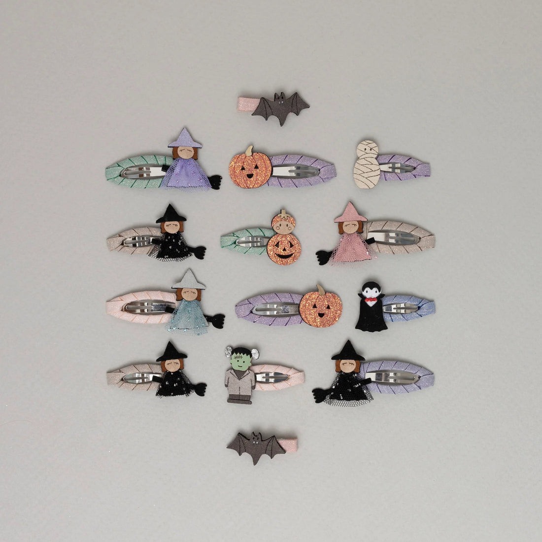 Monster Mini Clic Clacs – Ganchos de Cabelo Infantis