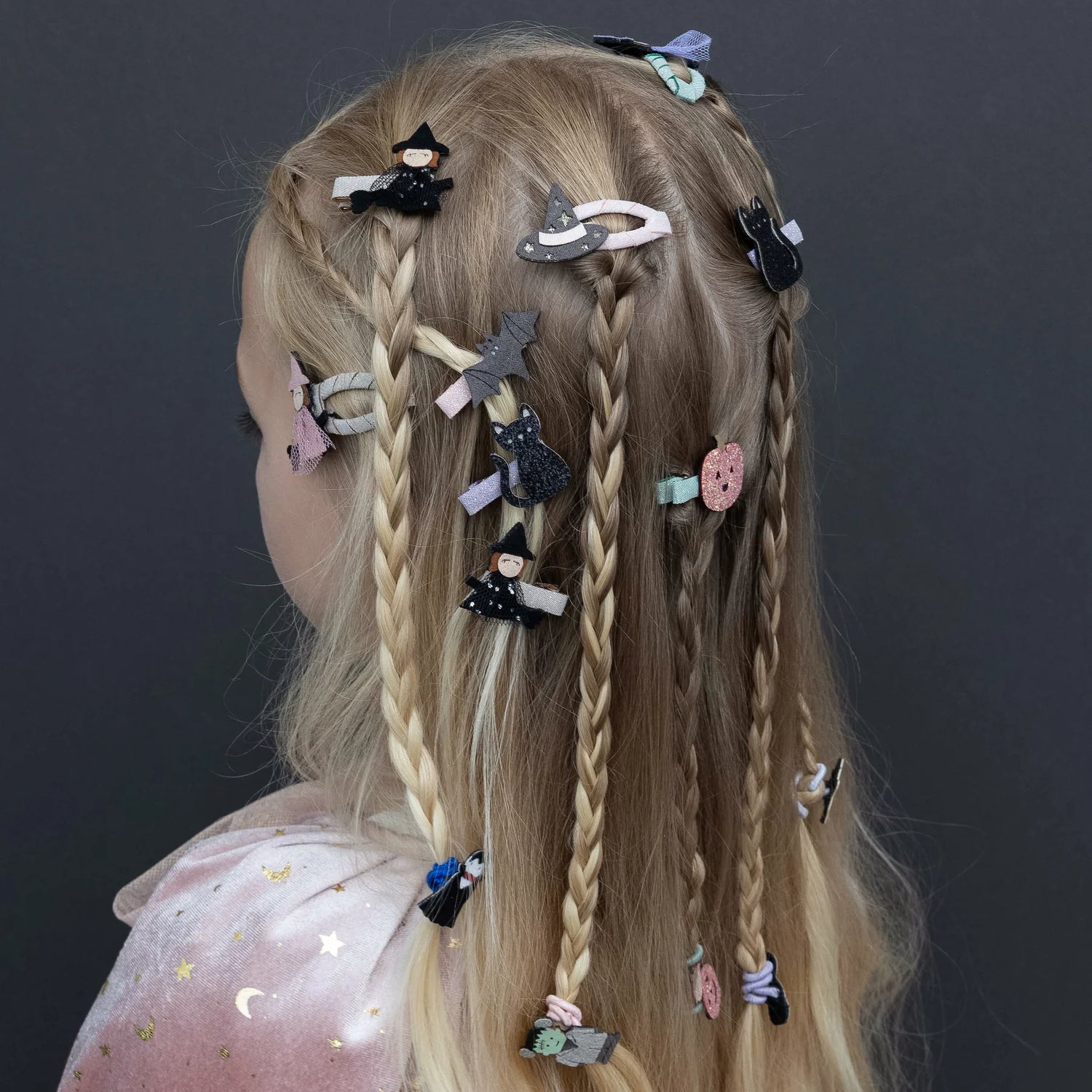 Halloween Mini Clips – Ganchos de Cabelo Infantis