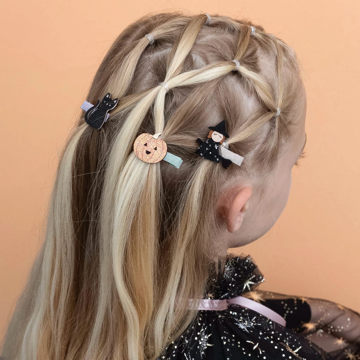 Halloween Mini Clips – Ganchos de Cabelo Infantis