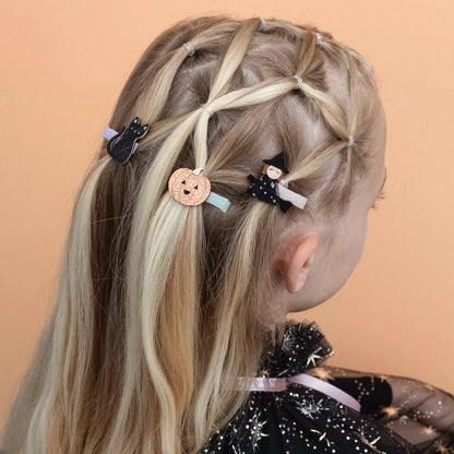 Halloween Mini Clips – Ganchos de Cabelo Infantis