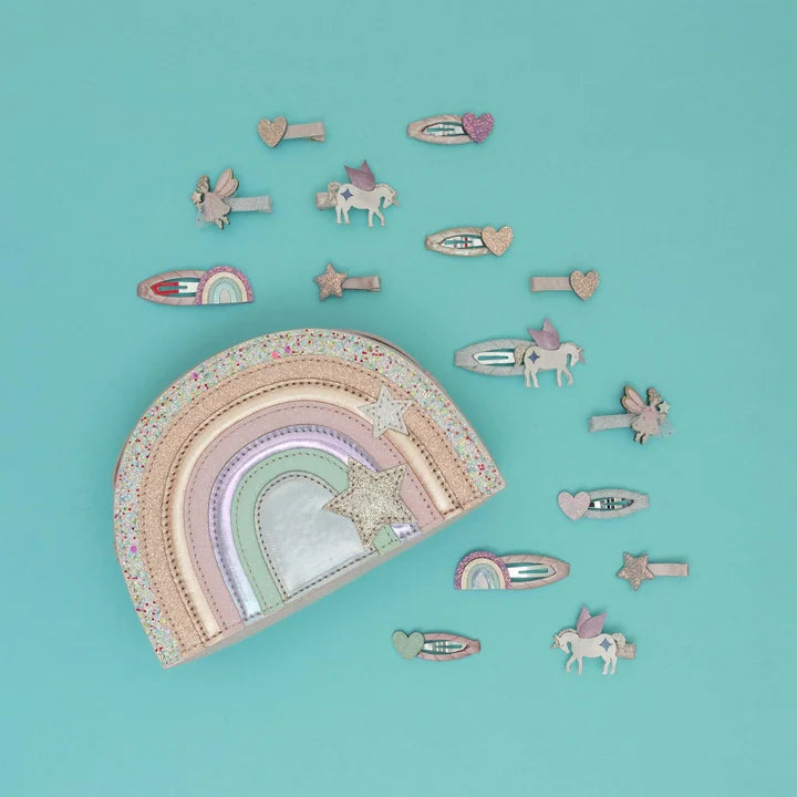 Ganchos de Cabelo Unicorn &amp; Rainbow – Mimi &amp; Lula