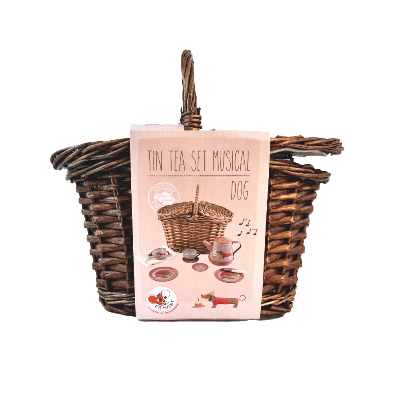 Musical Tea Set with Picnic Basket - Dogs