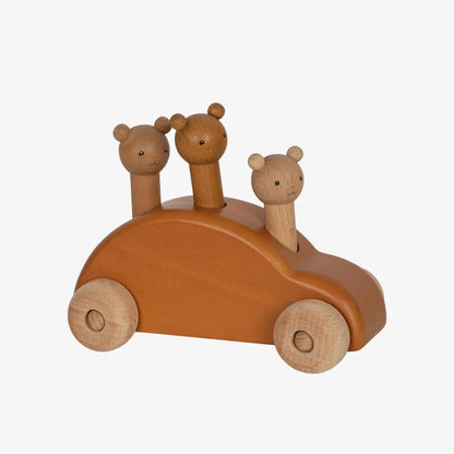 Carro pop-up de madeira