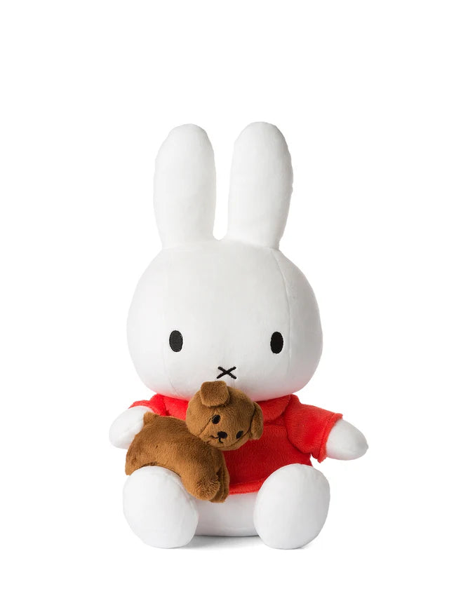 Miffy with Snuffy – Eco-Friendly Plush Doll 33cm