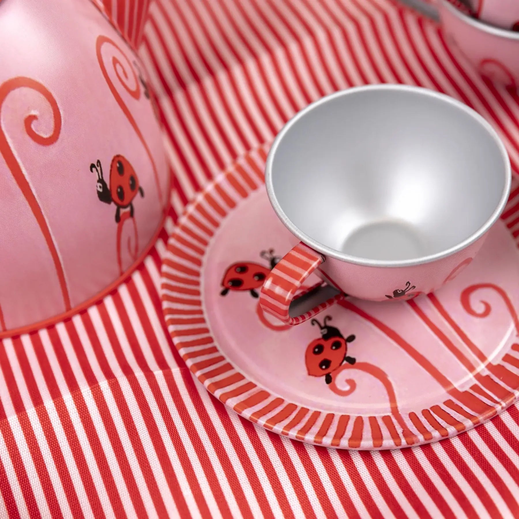 Conjunto de Chá Infantil Ladybug